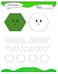 Çizgi Çalışma Sayfaları